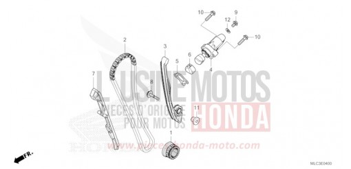 CHAINE A CAMES/TENDEUR XL750P de 2024